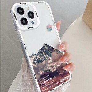 ⚠️Clearance iPhone 15/Pro/Pro Max Trendy Mountain Phone Case🏔️ SAU